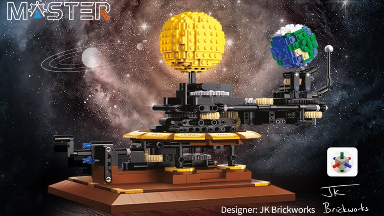 CaDA Bricks Solar System C71004W | Designed by JK Brickworks