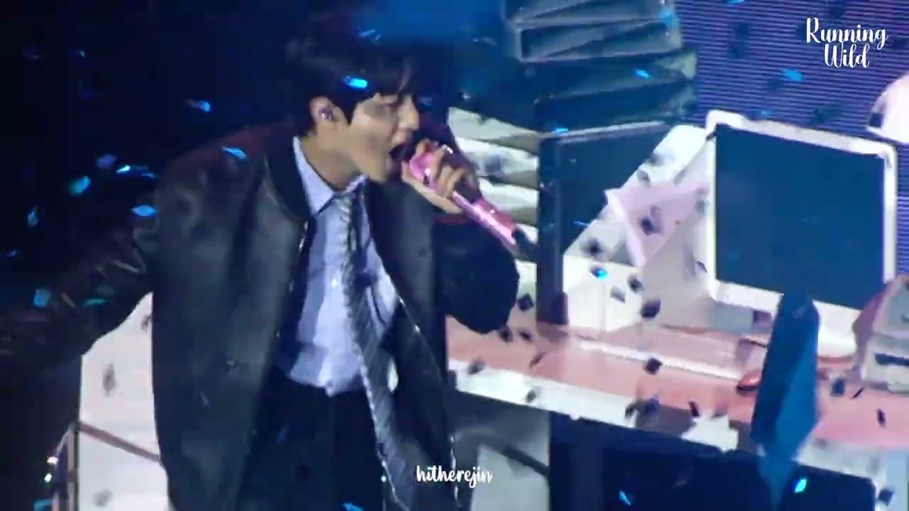 241116 HAPPY Special Stage RUNNING WILD BTS JIN FOCUS 방탄소년단 진 직캠 FANCAM