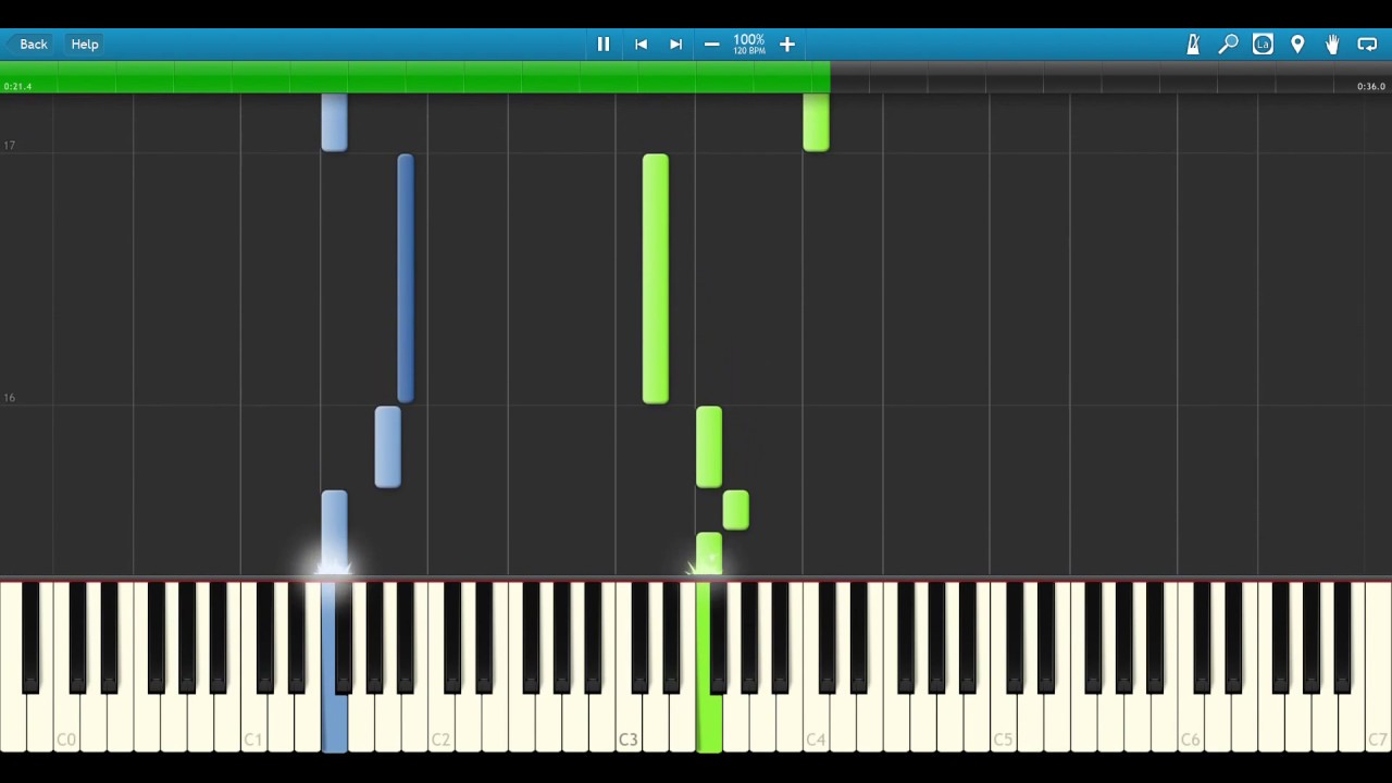 Glade Jul (piano/synthesia)