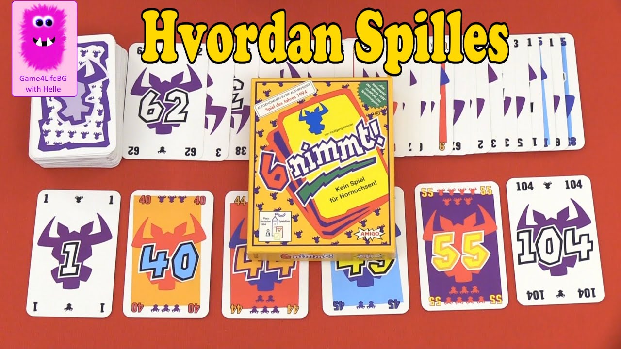 6 Nimmt! / 6 Takes, Hvordan spilles