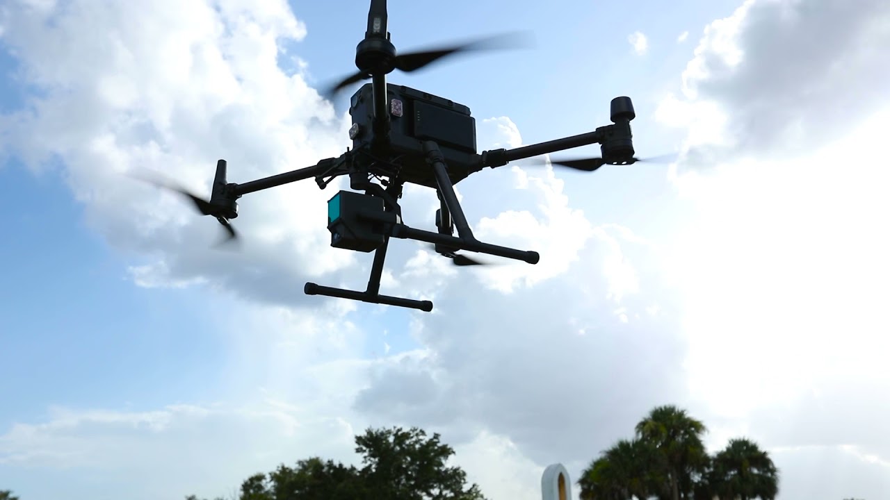 Florida Drone Supply DJI Zenmuse L1 Livox Lidar Module workflow.  From unboxing to deliverables.