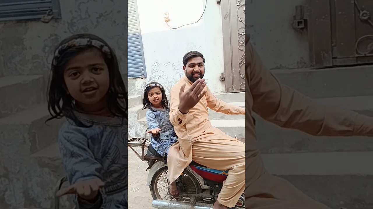 Bache ki zid aur Papa ka pyar ❤️ | Pari ki bike sawari 🏍️ #shorts #viral