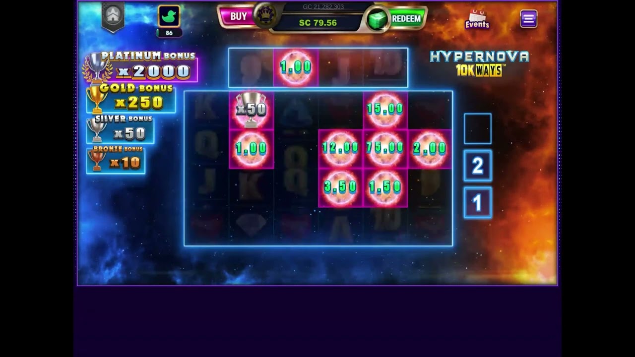 LuckyLand Sweepstakes Casino: HyperNova Cosmic Win 