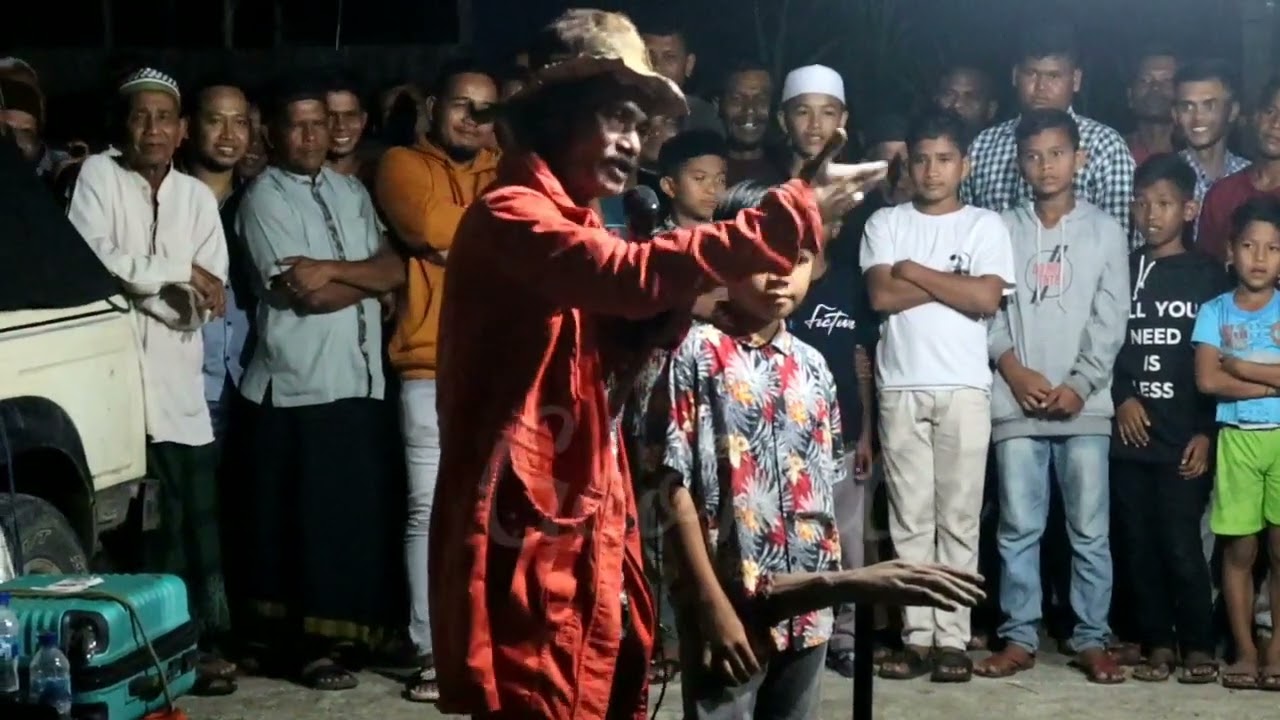 AKSI SUPER LUCU CEK NASRON MAIN SULAP