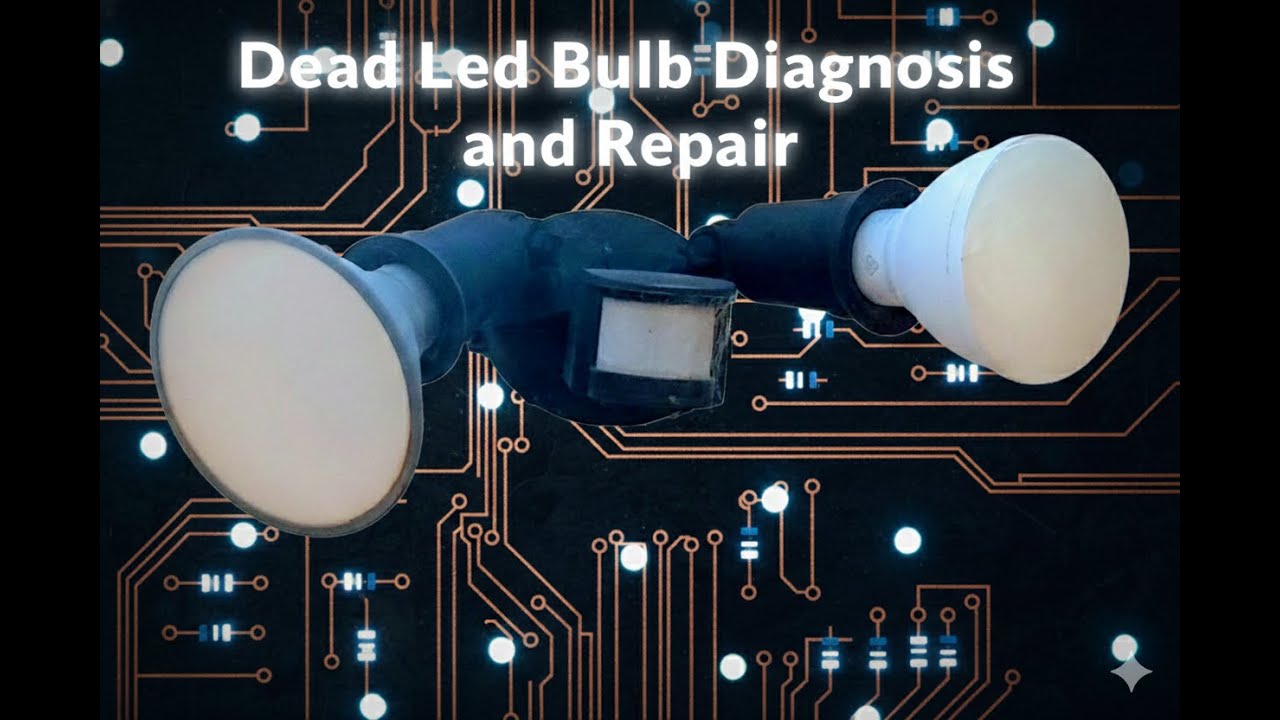 LED Bulb Failure Diagnosis & Repair - Par38 style LED bulb failed was it the led driver, cap or LEDs