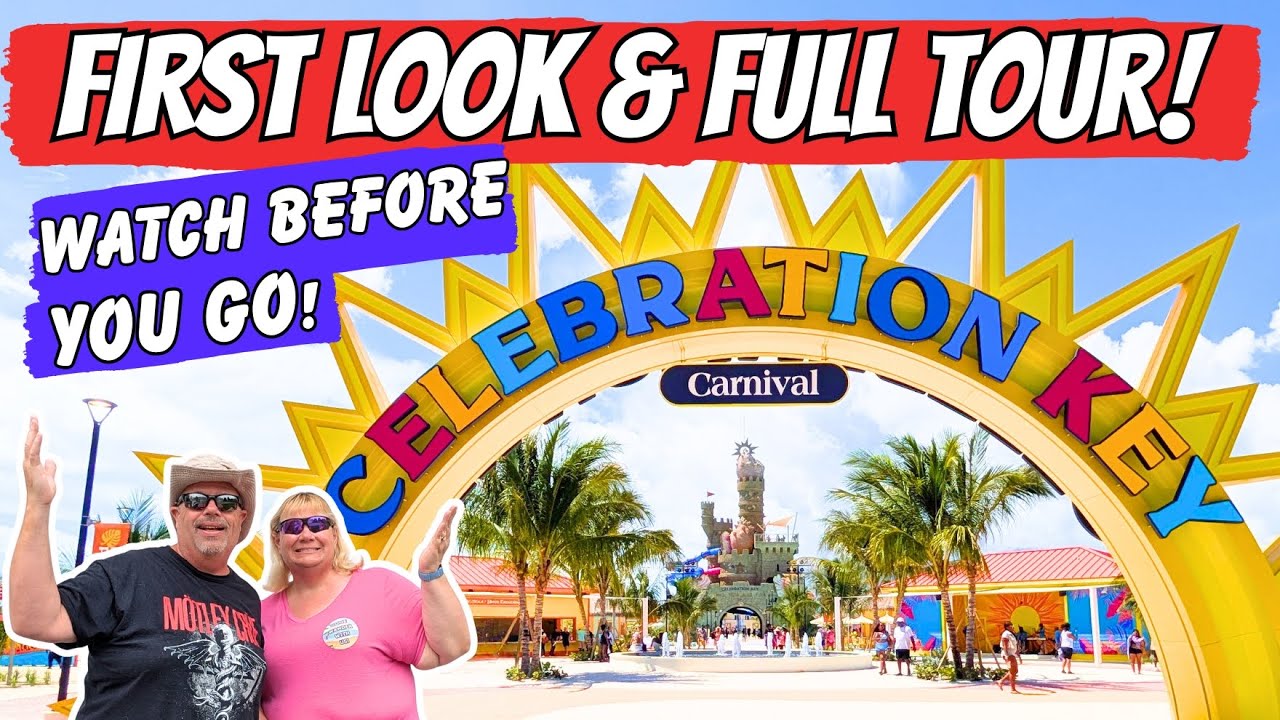 FULL TOUR of Carnival’s NEW Celebration Key – You Won’t Believe This Place!