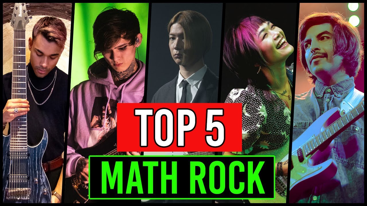 TOP 5 Math Rock Shred Guitarists 🎸📐