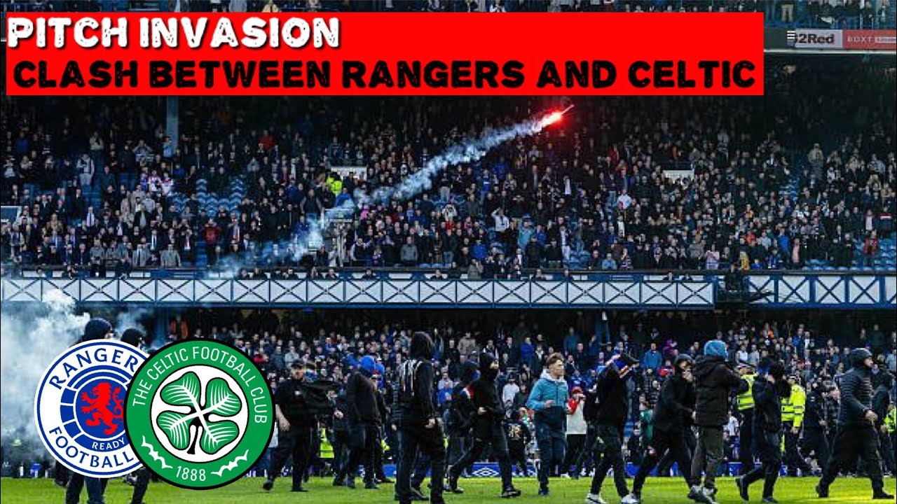 Rangers Ultras vs Celtic Ultras | PITCH INVASION | Rangers vs Celtic for the Scottish Cup | 8-3-2026