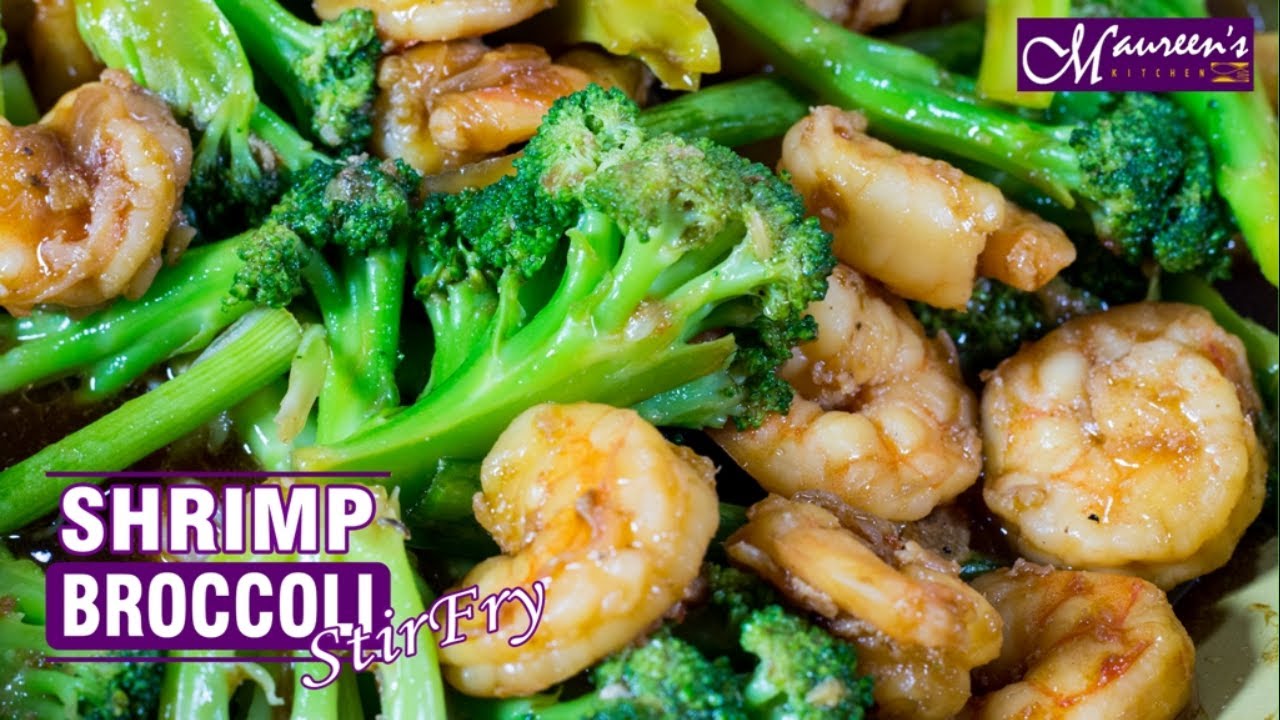 EASY SHRIMP BROCCOLI STIR FRY