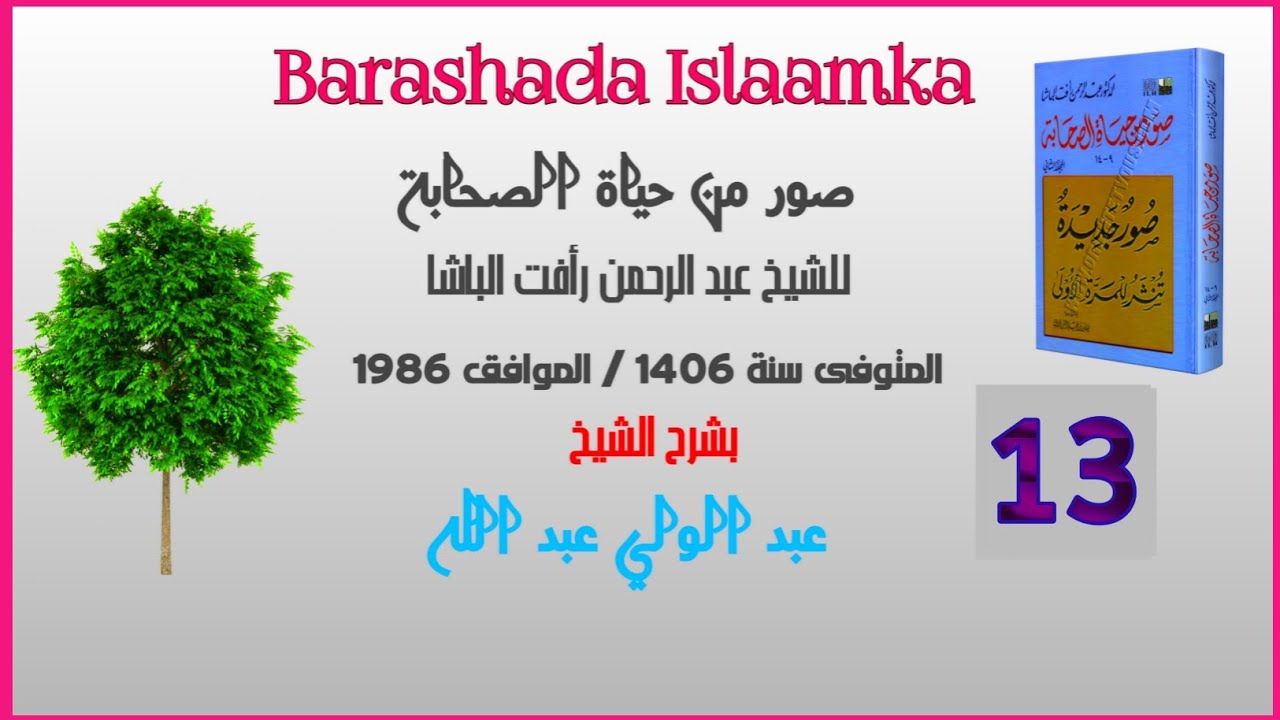 D 13 Suwar Min Xayaati Saxaabah Sh C/wali C/laahi