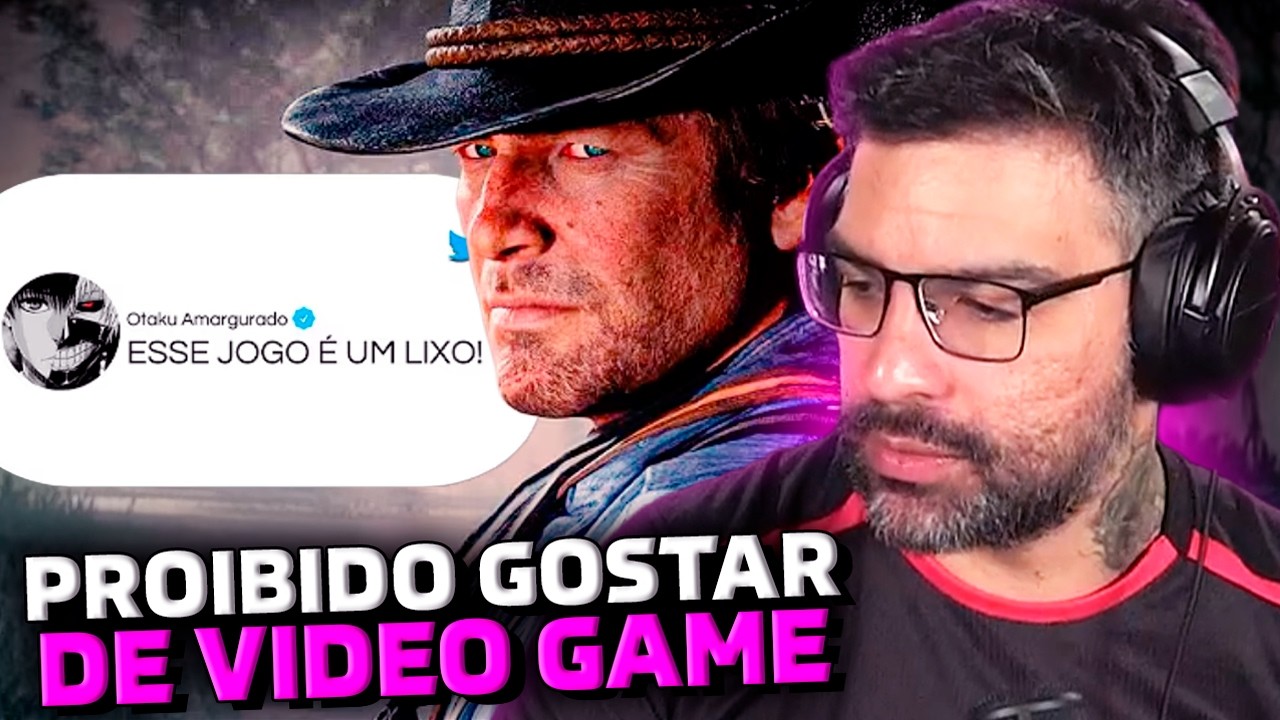 PROIBIDO GOSTAR OU CRITICAR VÍDEO GAMES KKKKKKK