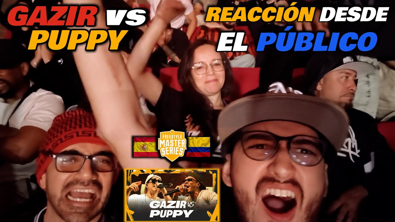🤣 ¡CHOCORAMO BARS! - COLOMBIANOS REACCIONAN DESDE EL PÚBLICO a GAZIR vs PUPPY [FMS COLOMBIA 2026]