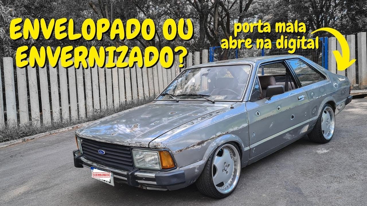 OLHA O QUE ELE FEZ NESSE CORCEL! PORTA MALAS ABRE COM A DIGITAL!