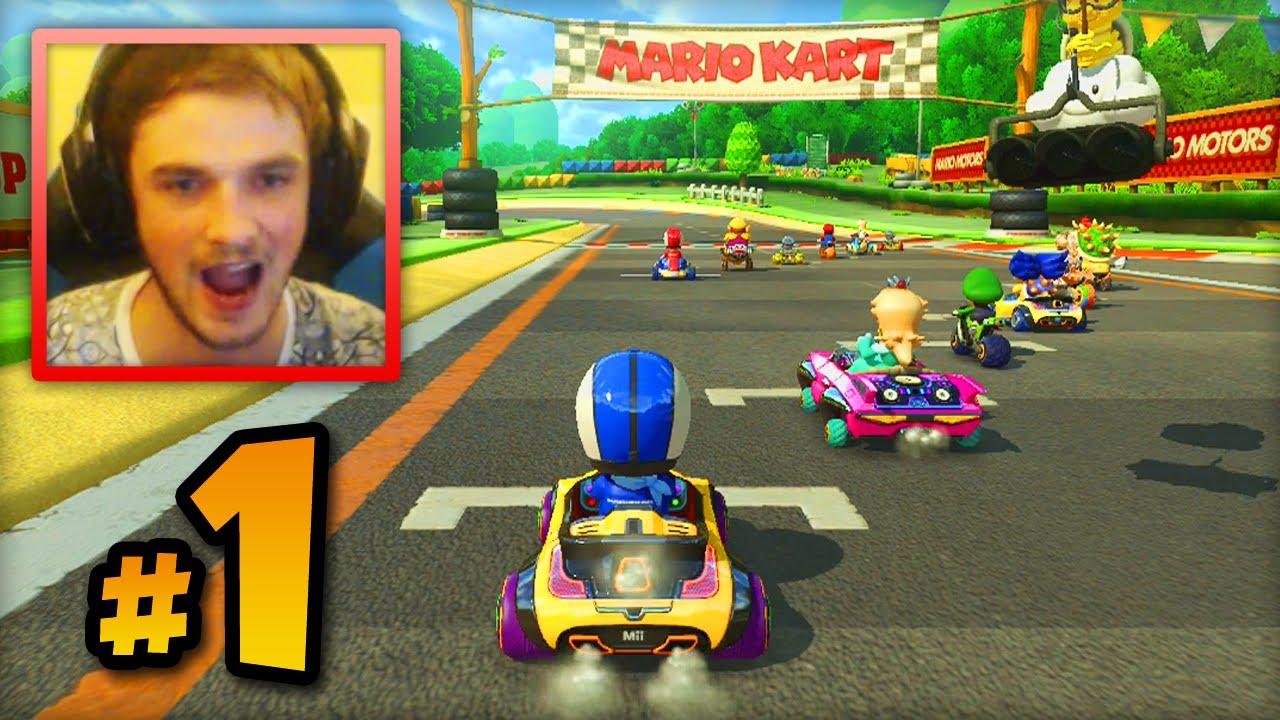 Mario Kart 8 ONLINE multiplayer - LIVE w/ Ali-A #1 - 