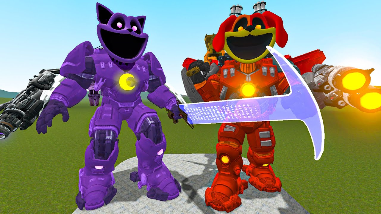 NEW MECHA TITAN CATNAP AND MECHA TITAN DOGDAY POPPY PLAYTIME CHAPTER 3 In Garry's Mod!