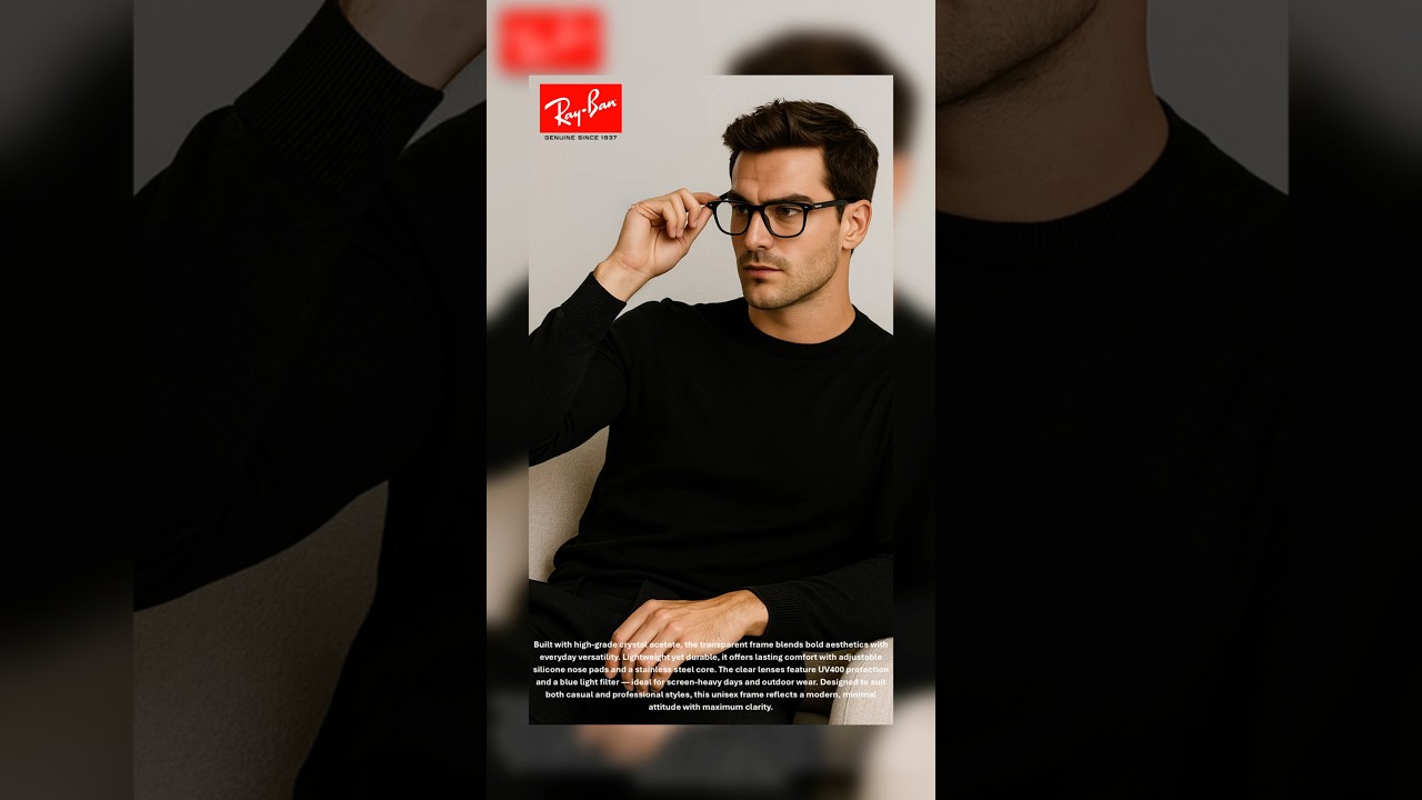 Premium Eyewear Made In Canva #shorts #canva #rayban