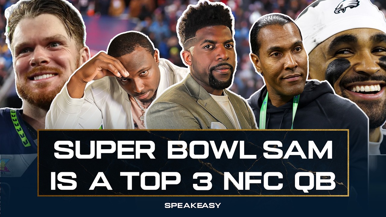 Stephen A Smith Sounds Like An Idiot Ranking Sam Darnold Top 3! | Speakeasy