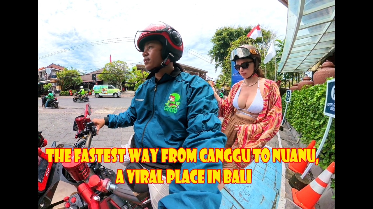 The Fastest Way from Canggu to Nuanu, a Viral Place in Bali