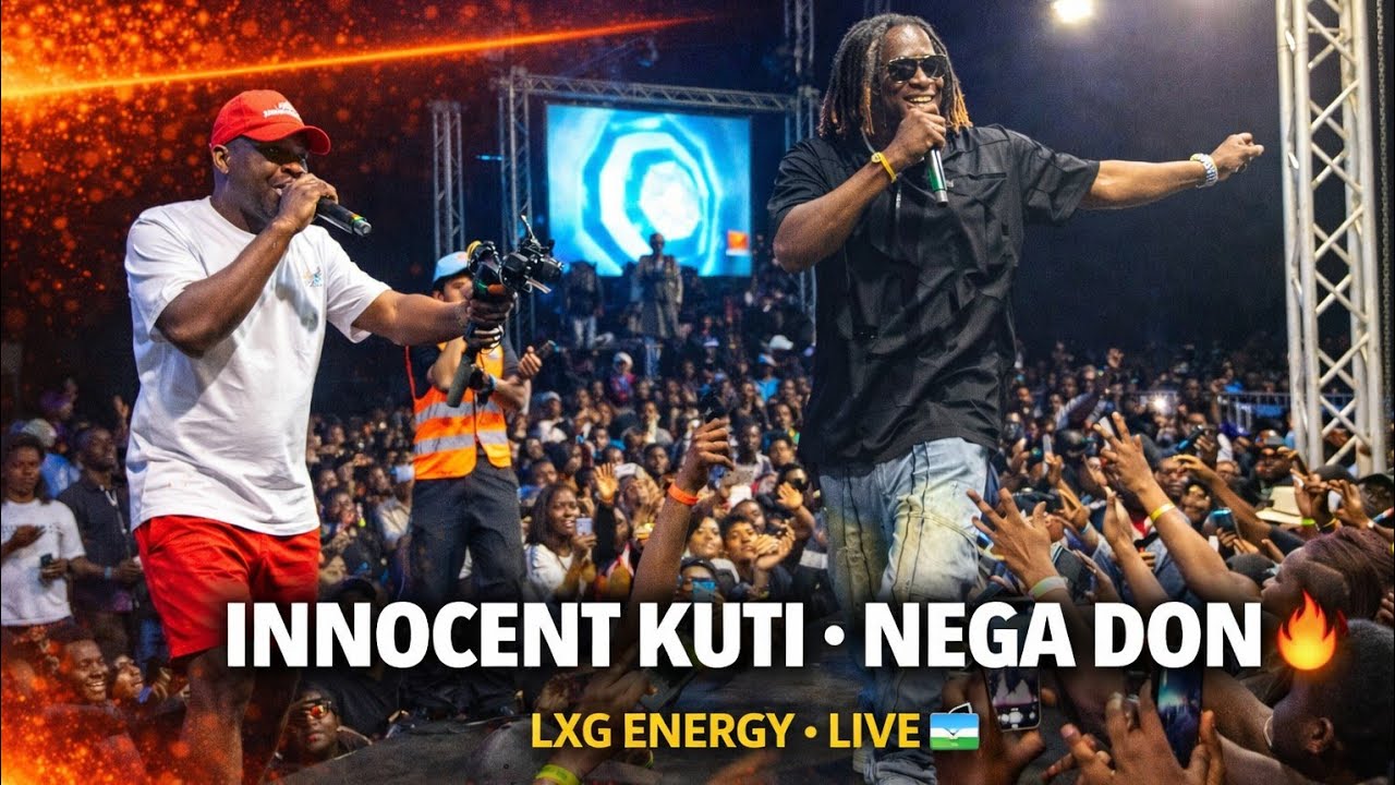 Innocent Kuti и Nega Don (LXG) зажгли сцену 🔥 | Концерт во Фритауне, Сьерра-Леоне