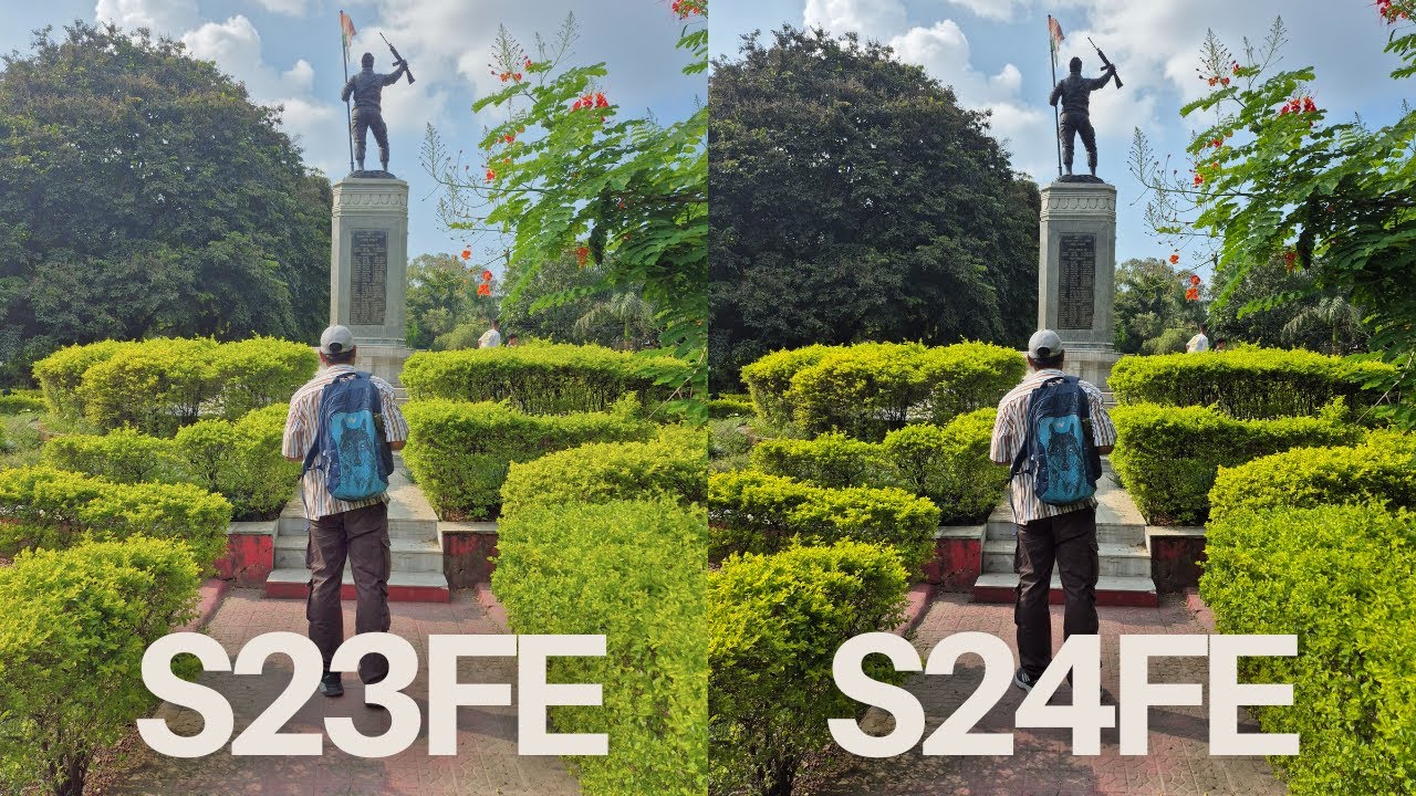 Сравнение камер Samsung Galaxy S24 FE и S23 FE &ndash; 4K, 8K, зум!
