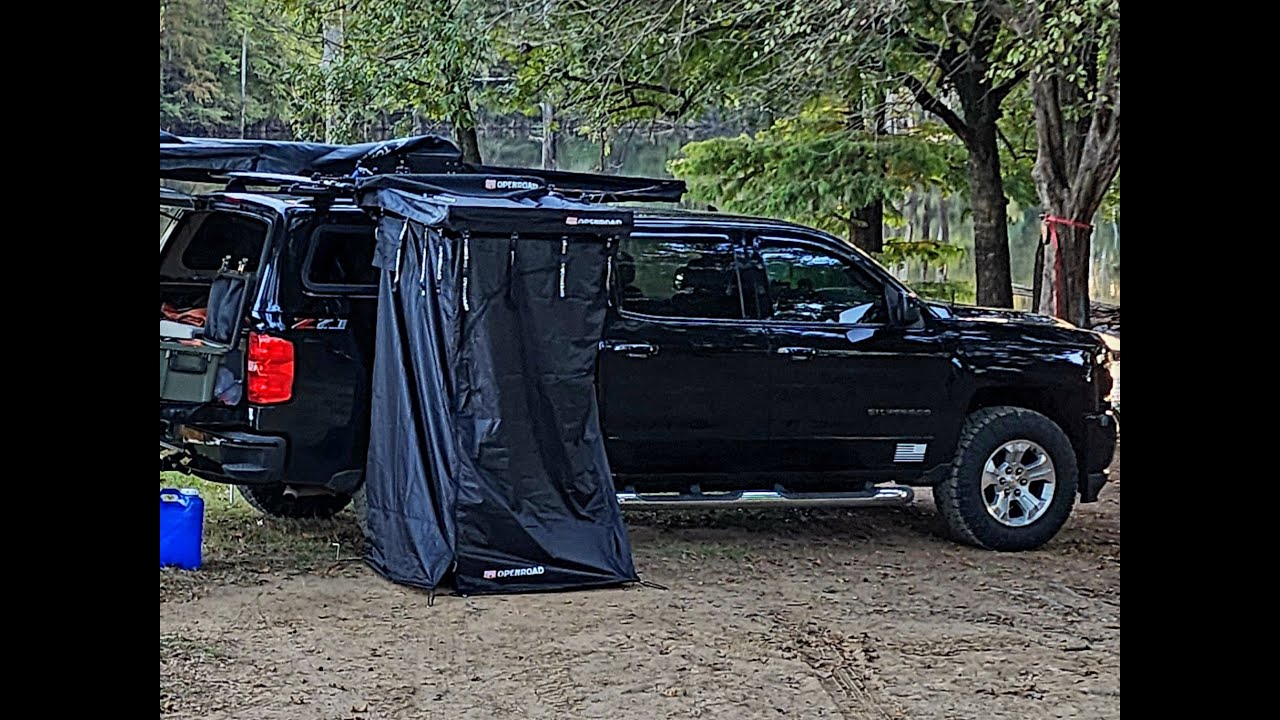OPENROAD Shower Awning unboxing/install