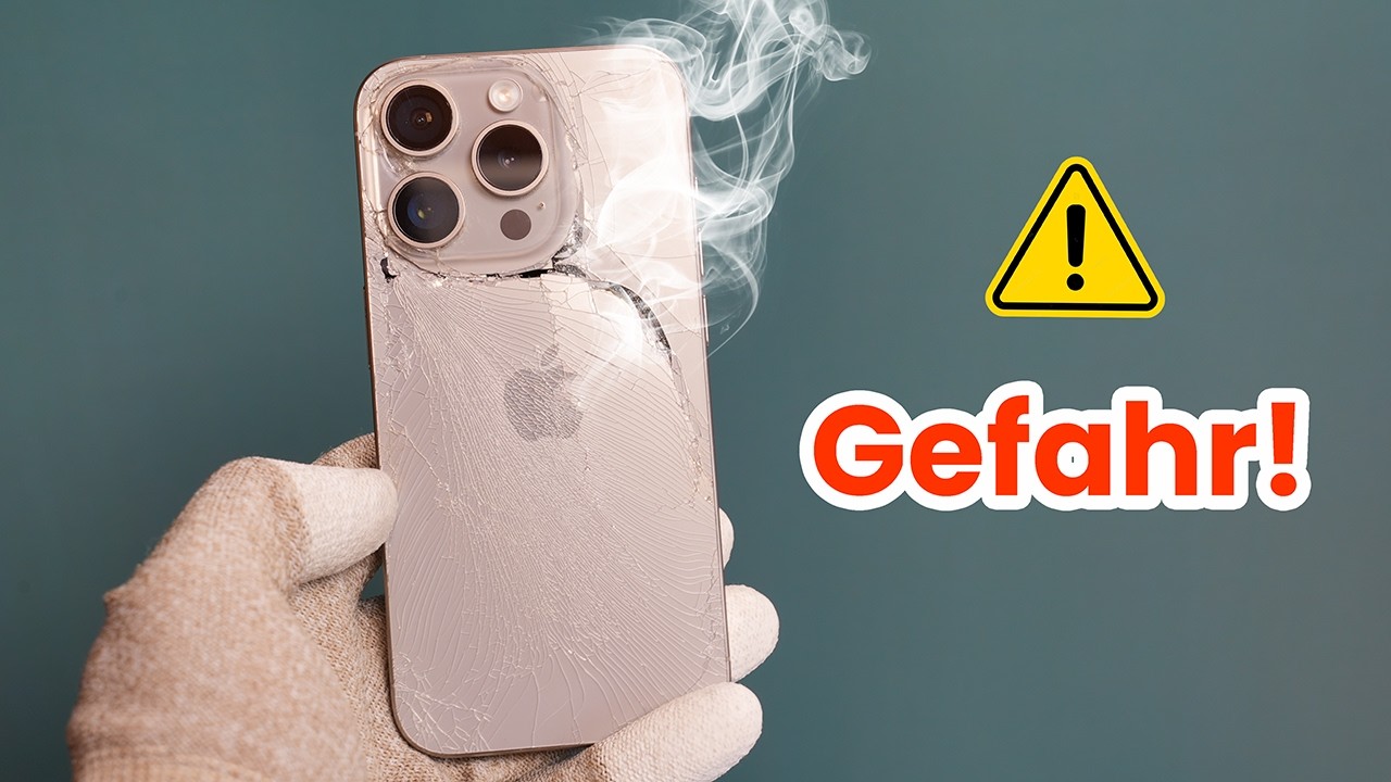 iPhone 15 Pro: Explosionsgefahr durch Akku!