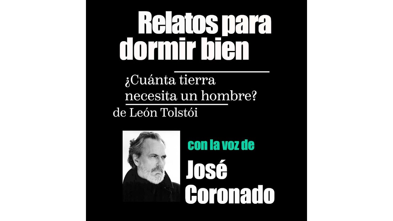 RELATOS PARA DORMIR BIEN, José Coronado
