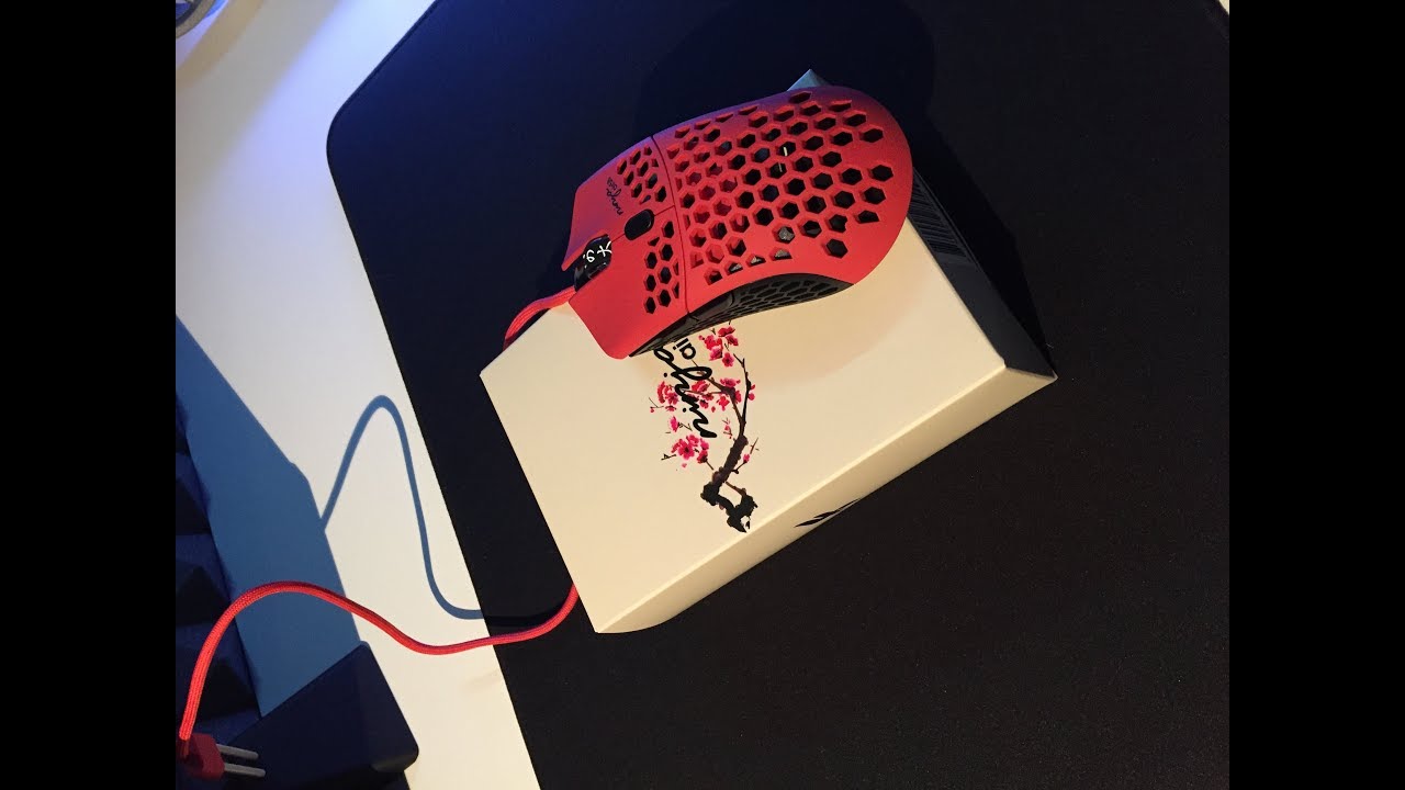 UNBOXING FINALMOUSE AIR58 NINJA  + game hand cam