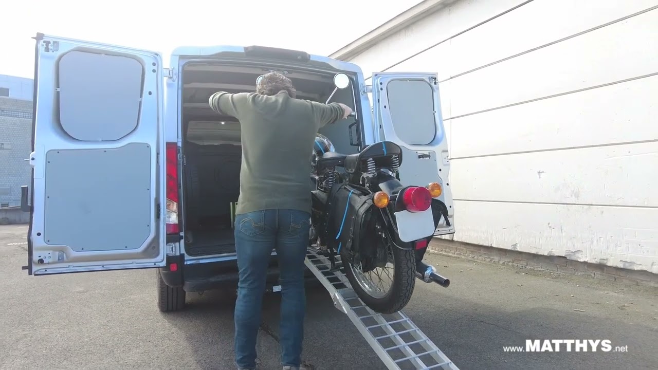 Oprijplaat motor (opvouwbaar)