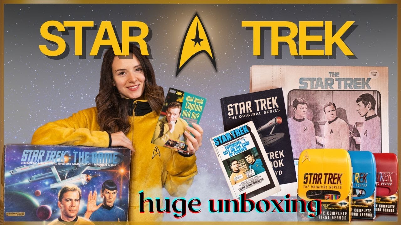 🖖 Star Trek TOS: Распаковка винтажных вещей | Моя растущая коллекция TOS