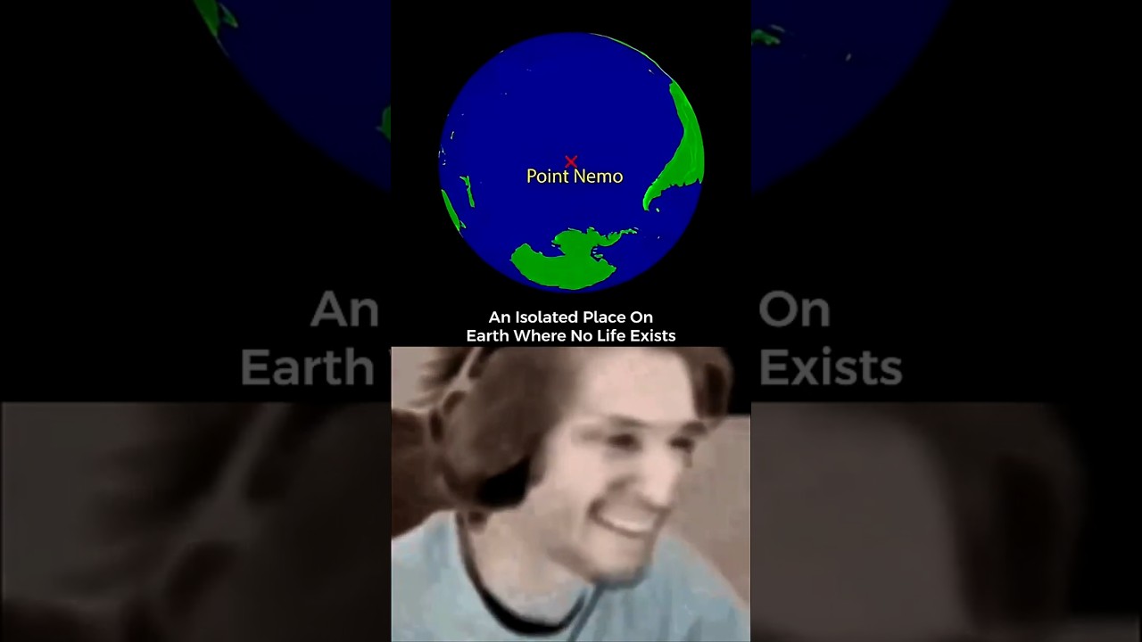Earth's Most Isolated Place | Point Nemo #facts #sciencefacts #earth #ai #viralvideo #trending