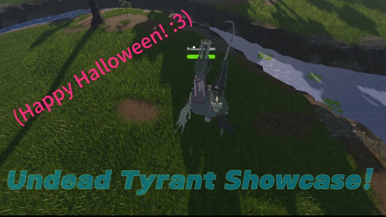 Undead Tyrant Showcase! | Roblox | Jurassic Blocky