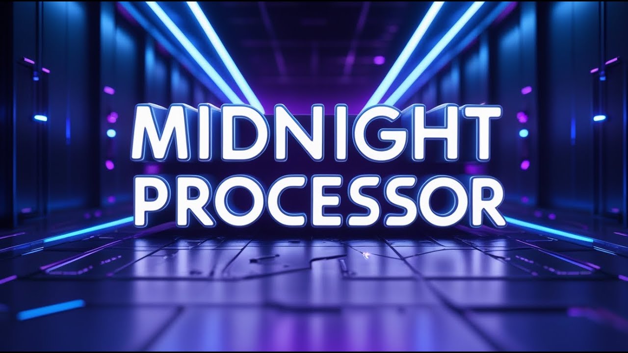 Midnight Processor — Late-Hour Coding Ambient (3 Hours)