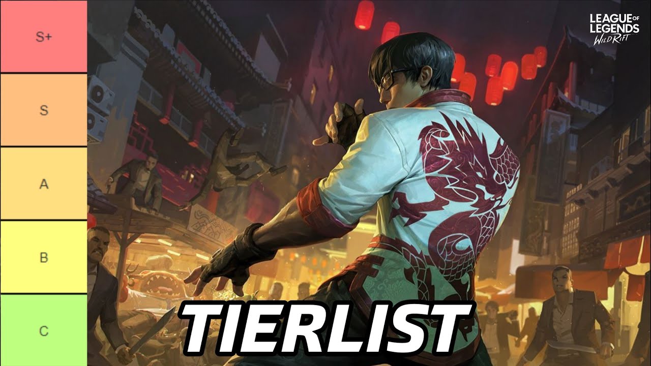TIERLIST DEFINITIVA DE CAMPEONES SIN IMPORTAR EL META EN WILD RIFT 