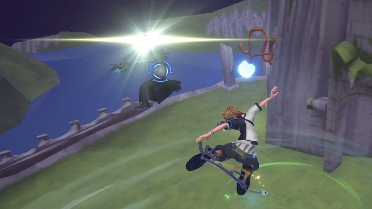 Kingdom Hearts 3 Ventus with his own Moveset vs Mysterious Figure (MOD) (No damage Lvl 50 Crit)