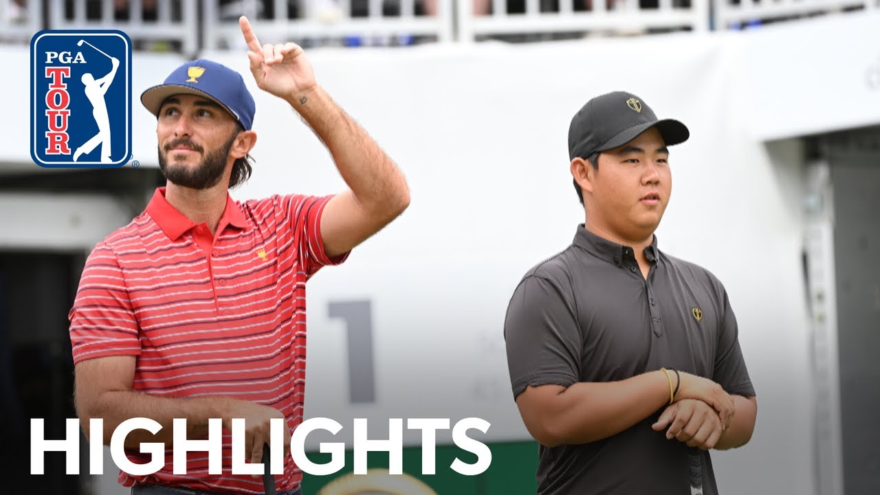 Max Homa defeats Tom Kim 1-up  | Sunday Singles | Presidents Cup | 2022