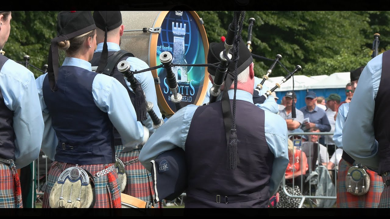 Shotts and Dykehead Caledonia Pipe Band's medley at the 2023 UK Pipe Band Championships in Lurgan