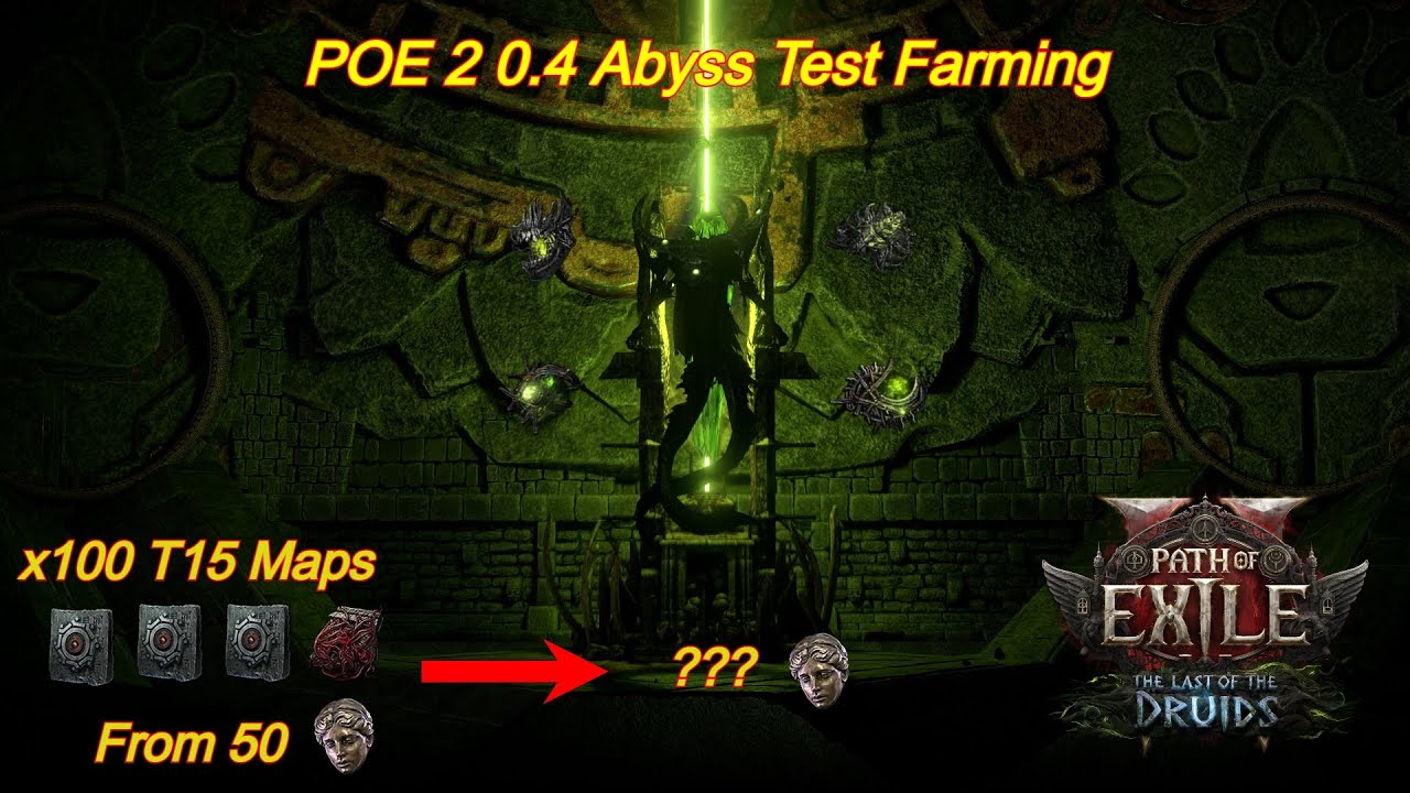 POE 2 0.4 Last of the Druids Abyss Farming | Фарм Бездны