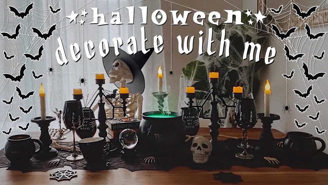 HALLOWEEN DECORATE WITH ME 2021 | The Beauty Vault