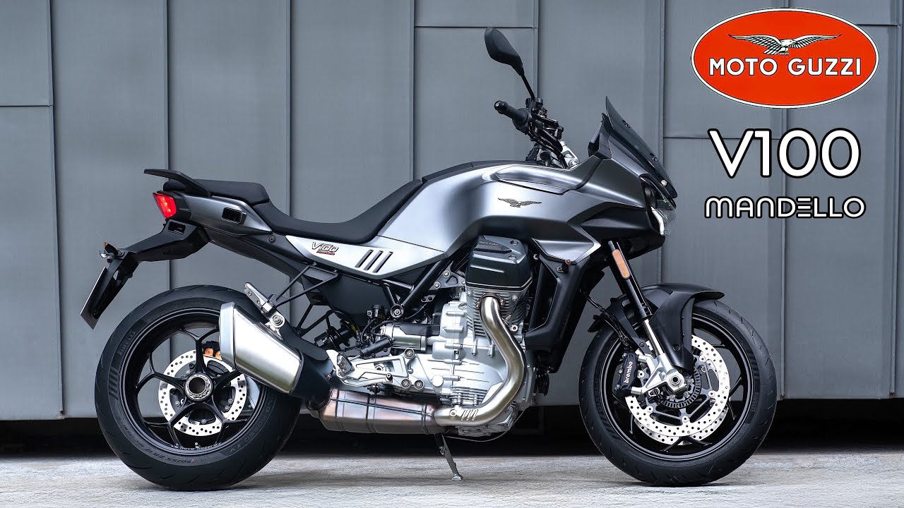 Новый 2025 Moto Guzzi V100 Mandello - Лучшие мотоциклы для приключений