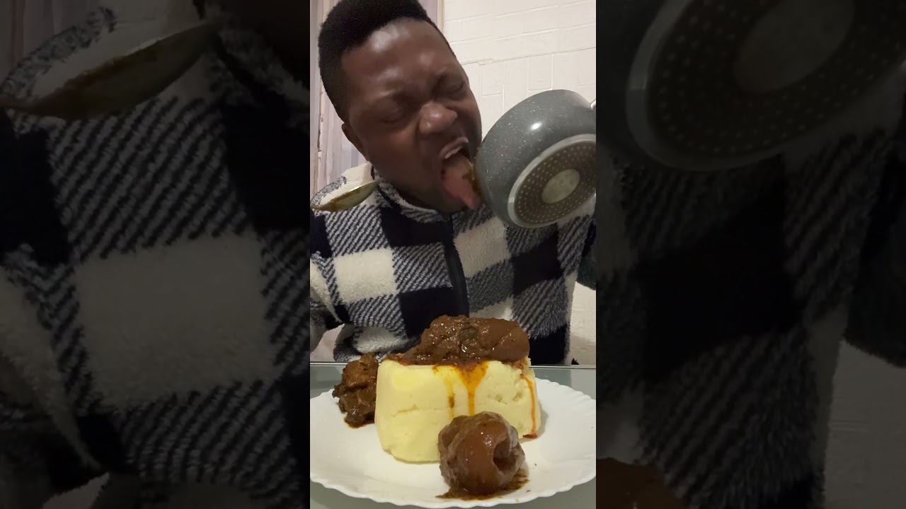 Banger suop and fufu 