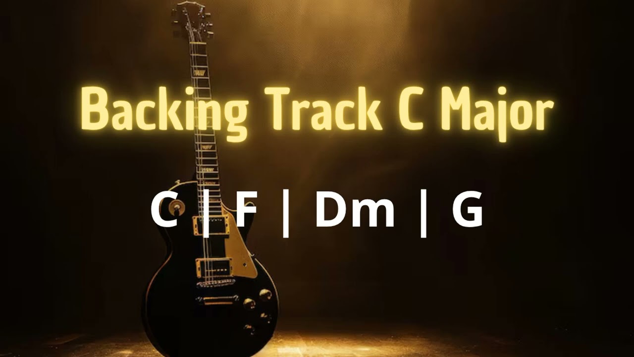 8Beat Pop Backing Track C Major | 150 BPM | Guitar Backing Track
