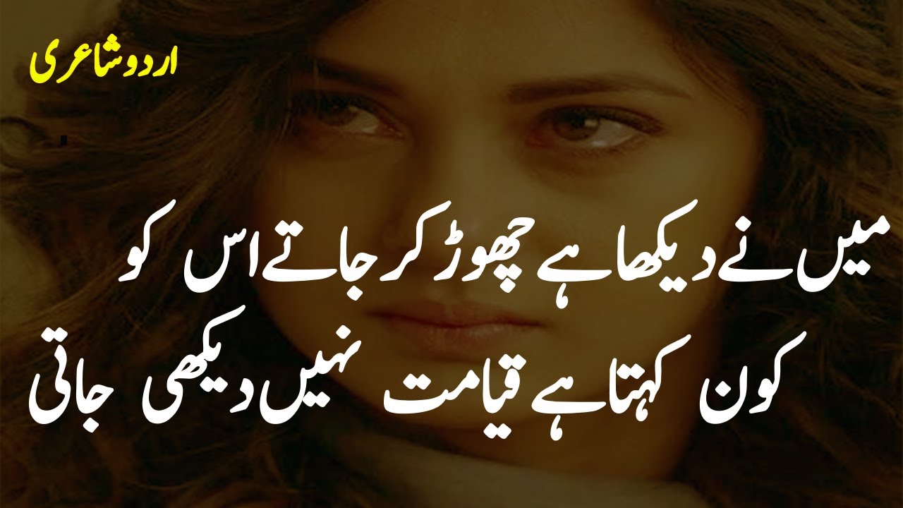New 2line Best Urdu Hindi Poetry | Bewafa Urdu Poetry | Sad Urdu Poetry | Mene Dekha He Chohr Ker