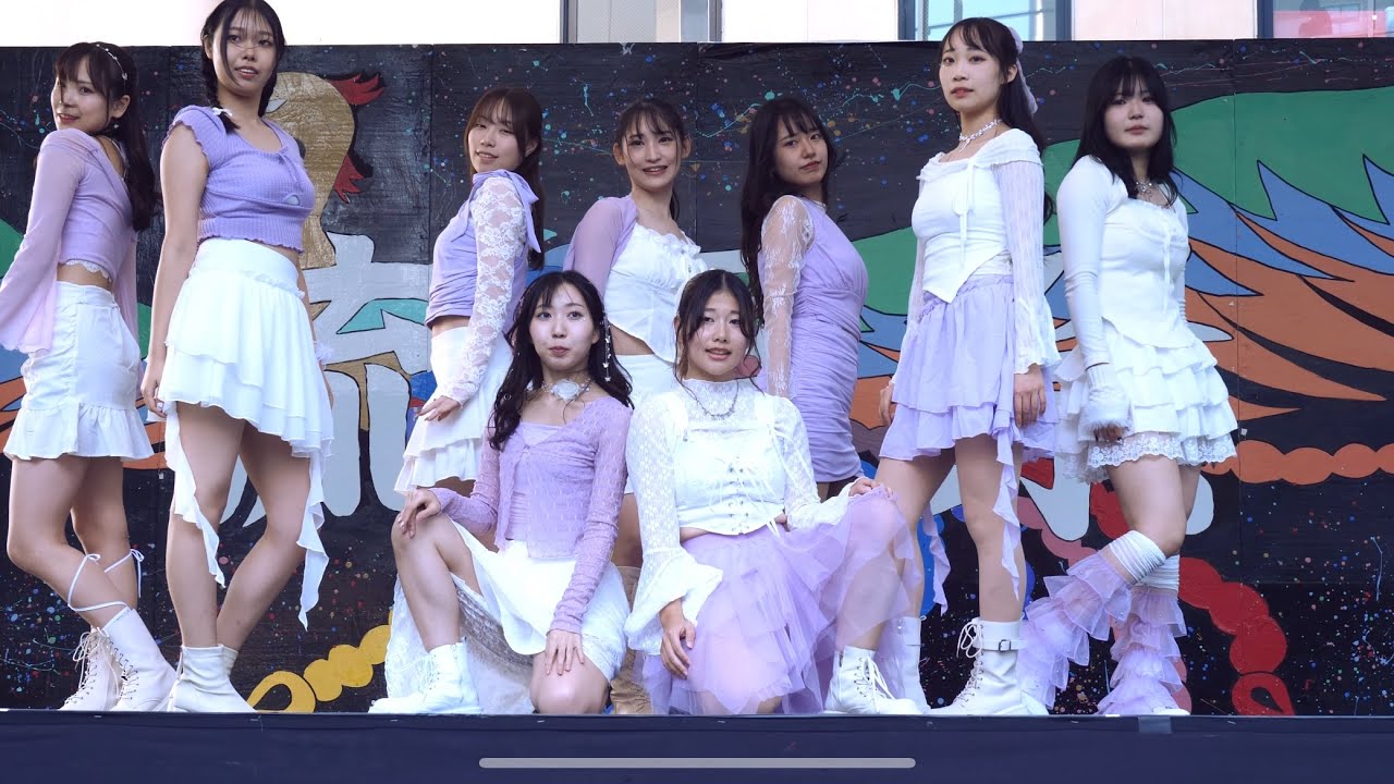 【4K60P】CRASH（金沢星稜大学K-POPダンスサークル）「Shooting Star(Kep1er)」 流星祭2024 2024/11/4