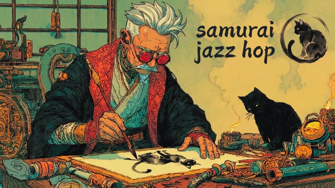 Mastering the Flow: Bold Samurai Jazz Hop to fuel your craft | 50min