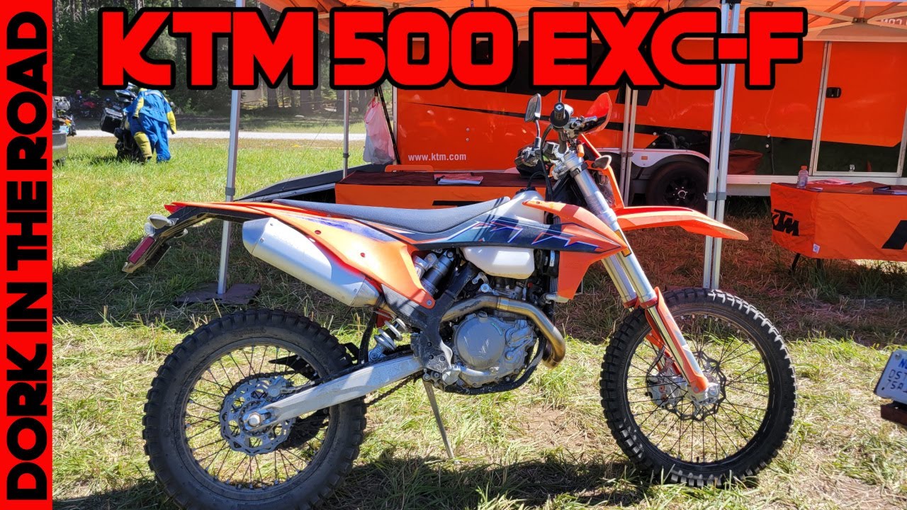 KTM 500 EXC-F On and Off Road Test Ride and First Impressions