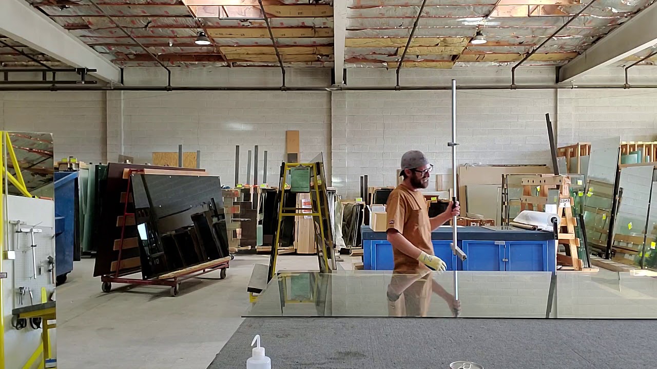 Cutting Laminated Glass.
