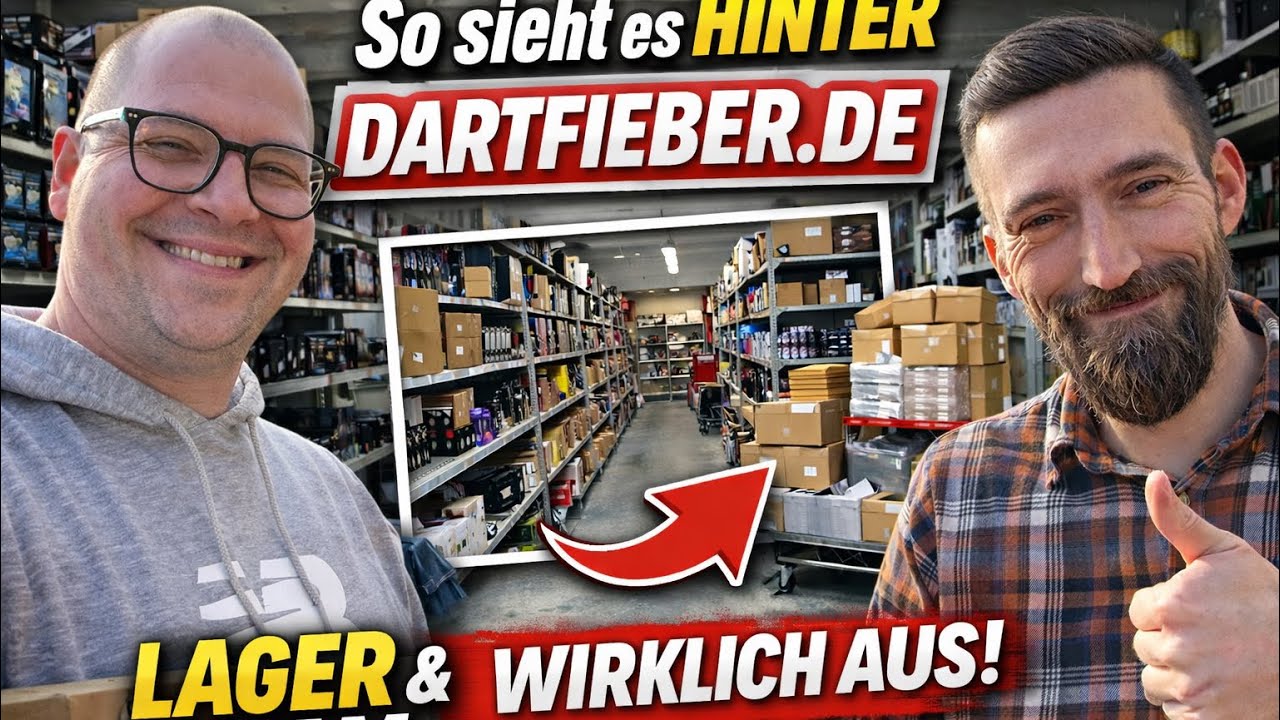 🔍 Was steckt eigentlich hinter Dartfieber.de? | Lager & Team 🎯