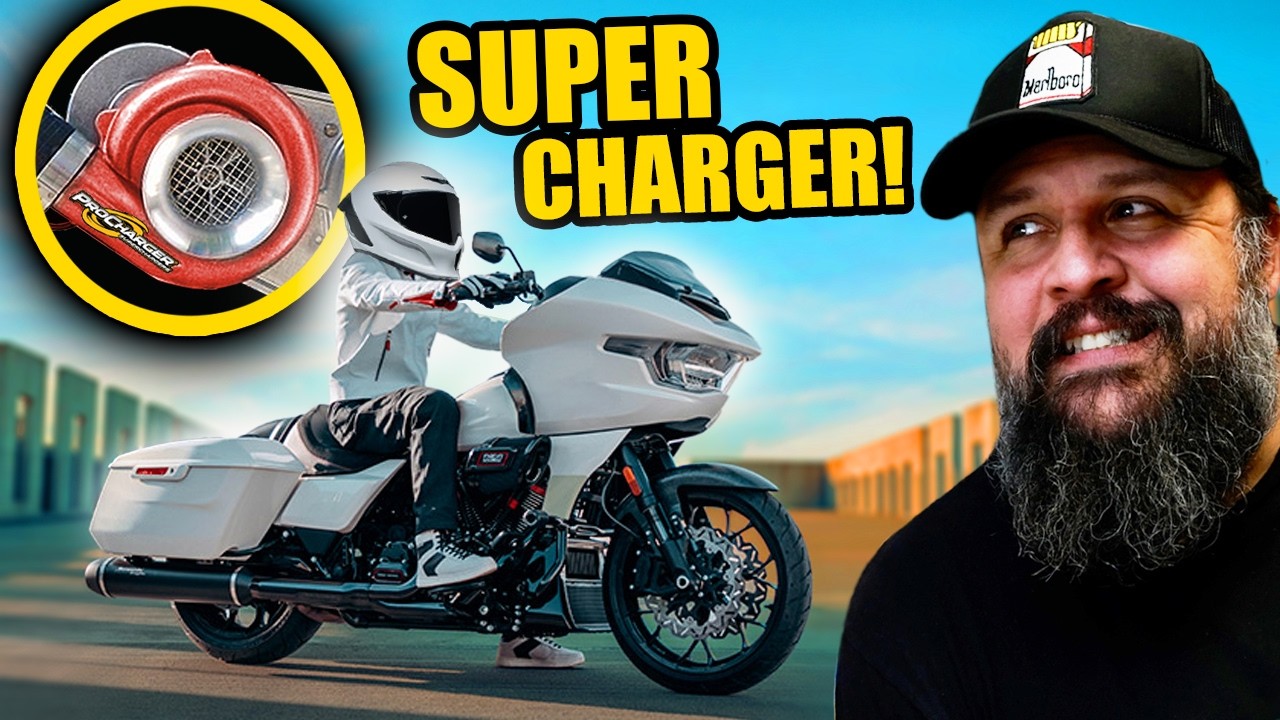 Harley-Davidson Road Glide SUPERCHARGER Install (ProCharger) Pt. 1