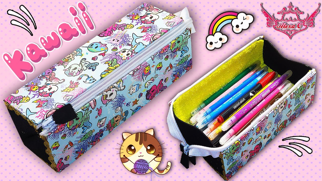 ♥ DIY: Estuche/Lapicera Kawaii de TokiDoki Casera (Fácil y Rápido) ♥
